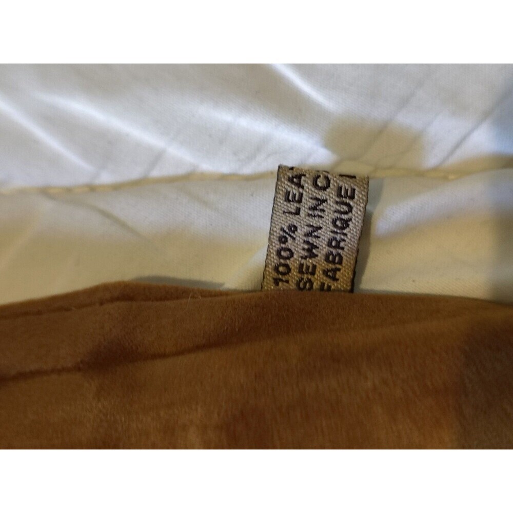 ​Patricia Nash Tan Leather Foldover Wristlet Clutch Bag — AS IS / READ DESC - Picture 15 of 16